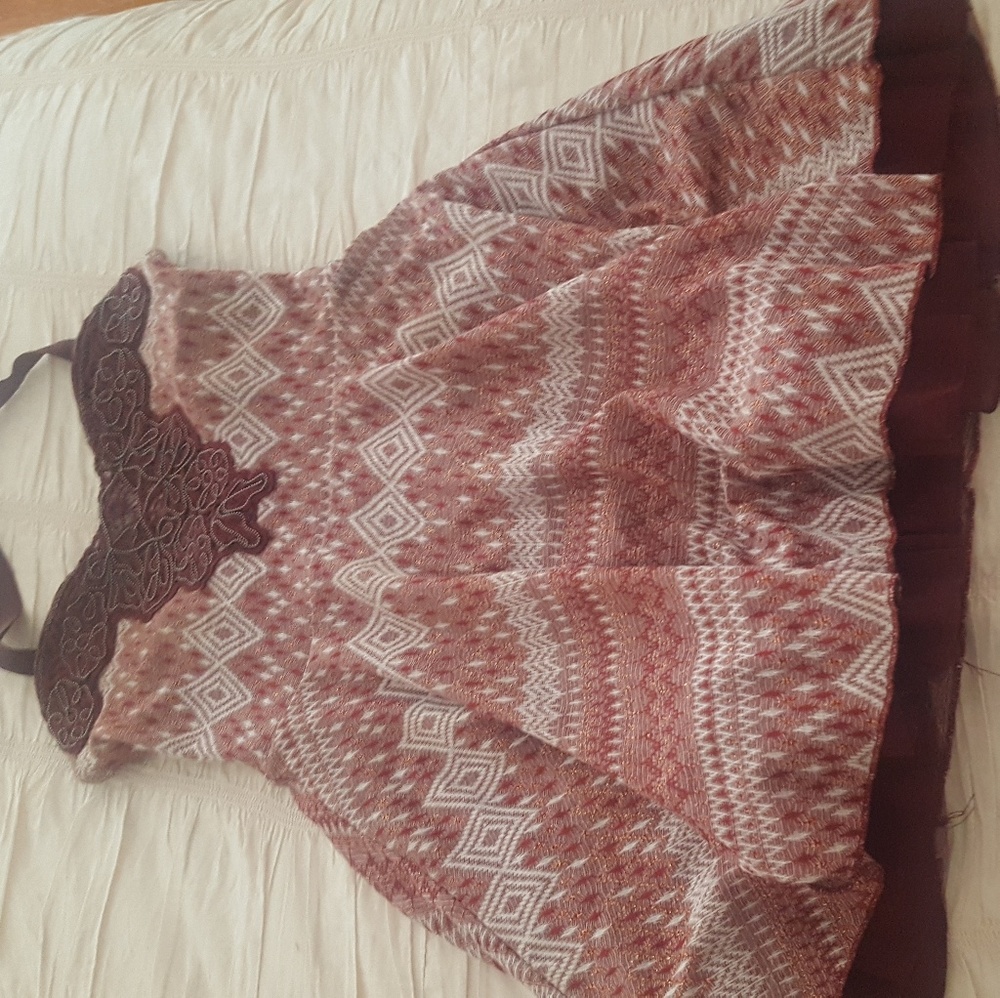 Free people dress boho baby doll - thanksgiving
